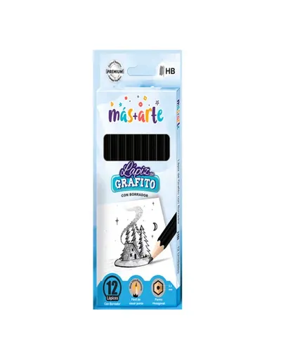 Lapiz Grafito Caja